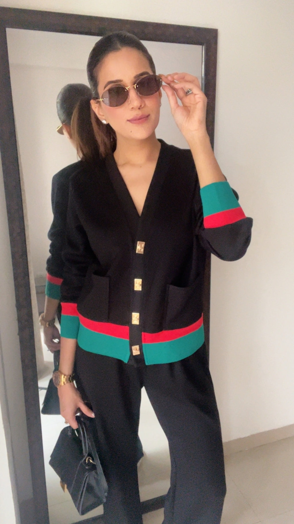 Buttoned Cozy Fall Lounge Set