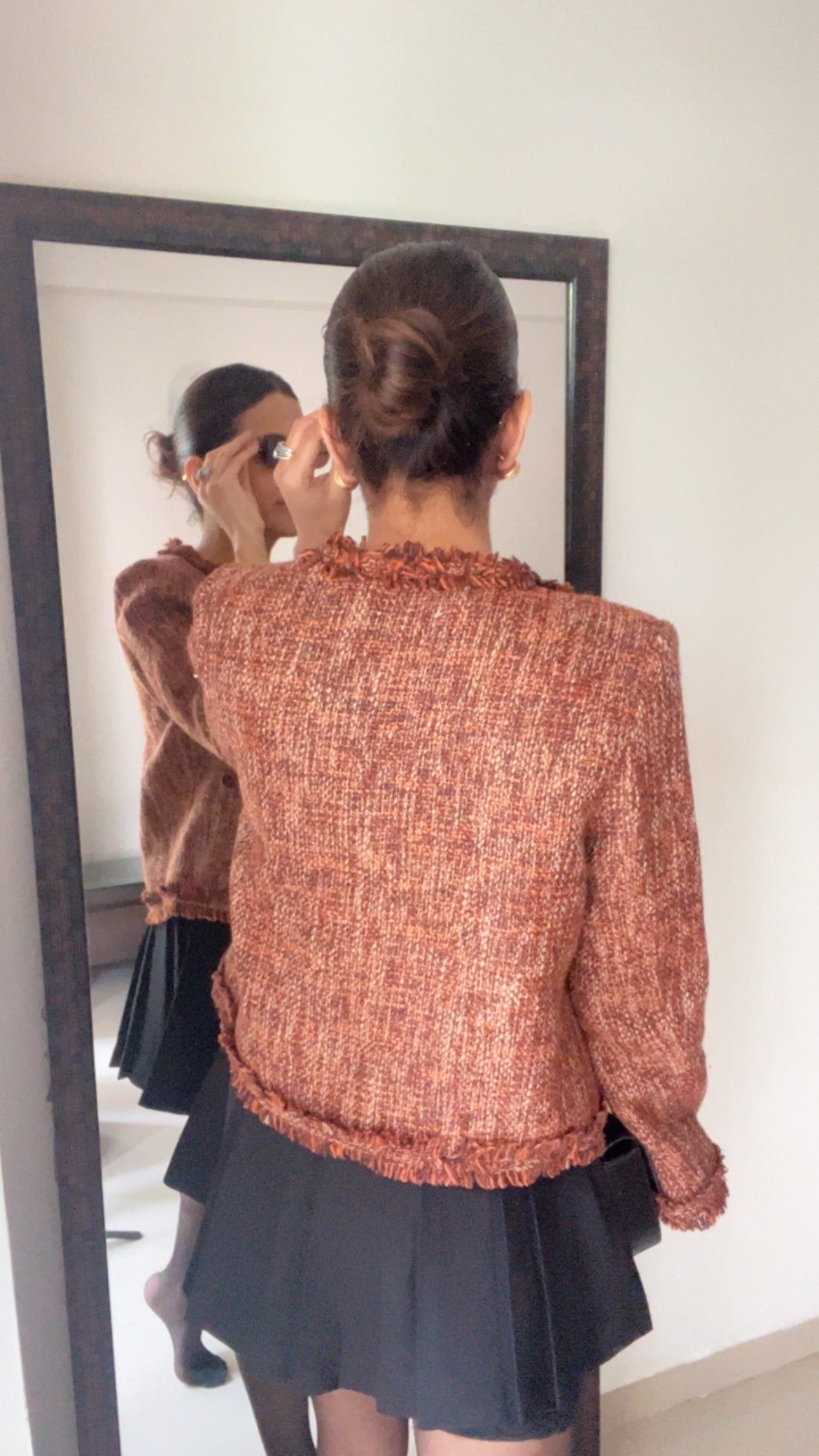 Brown Tweed Fall Jacket
