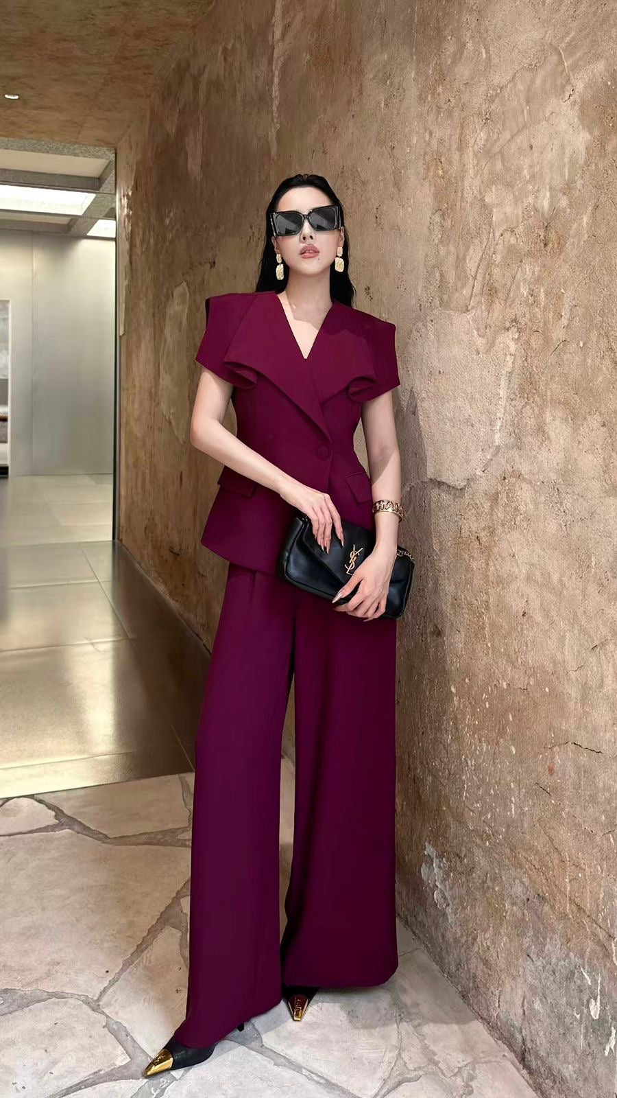 Structured Panel Co-ord Set