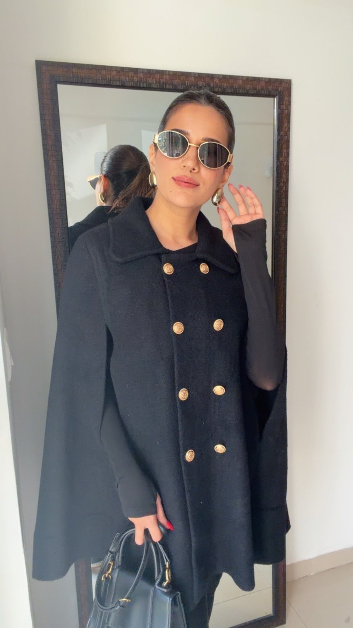 Classic Fall Cape Jacket