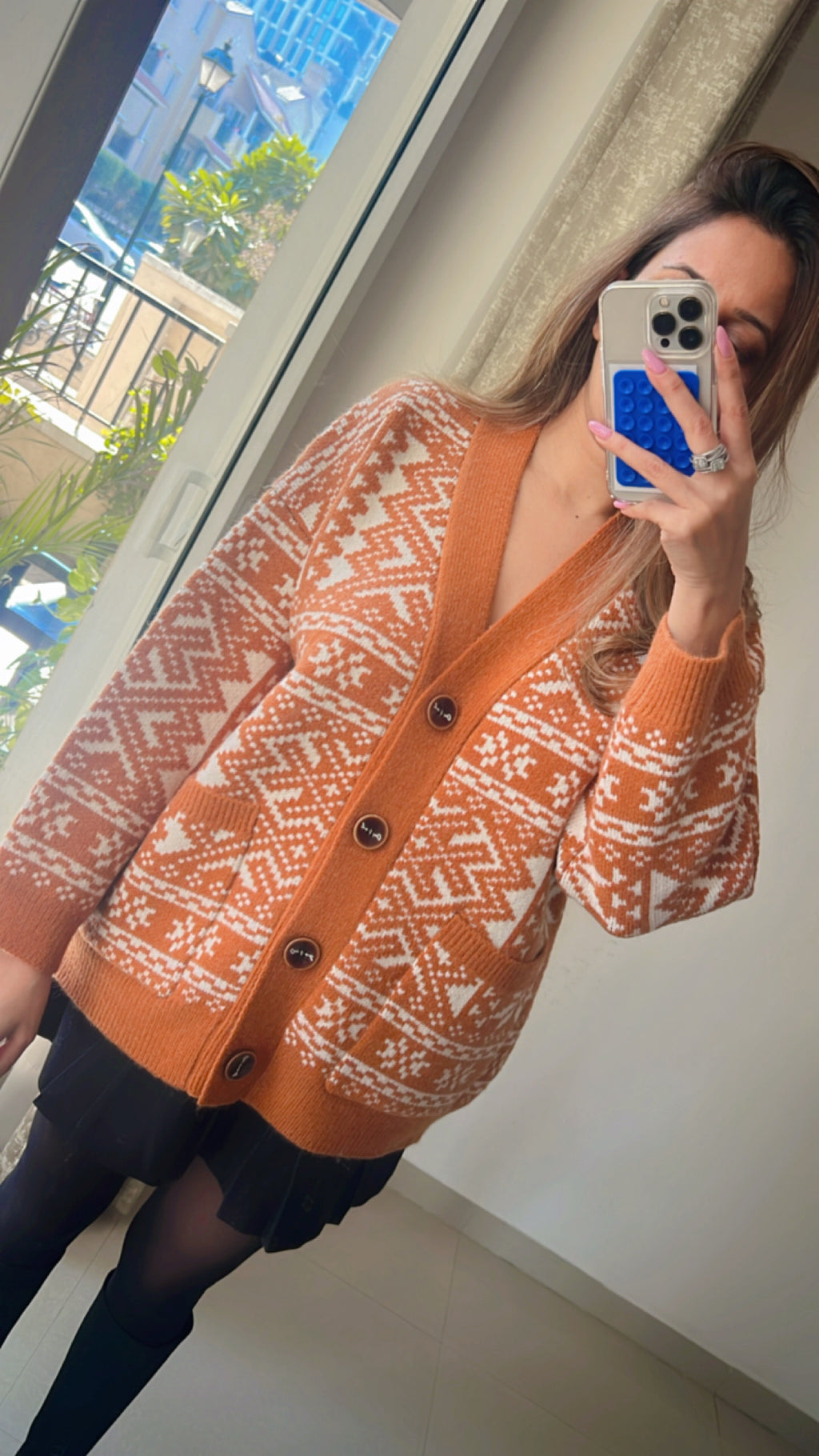 Oversized Knit Fall Cardigan