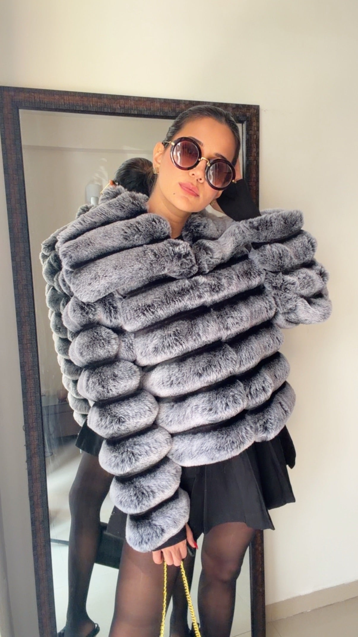 Luxe Faux Fur Fall Jacket