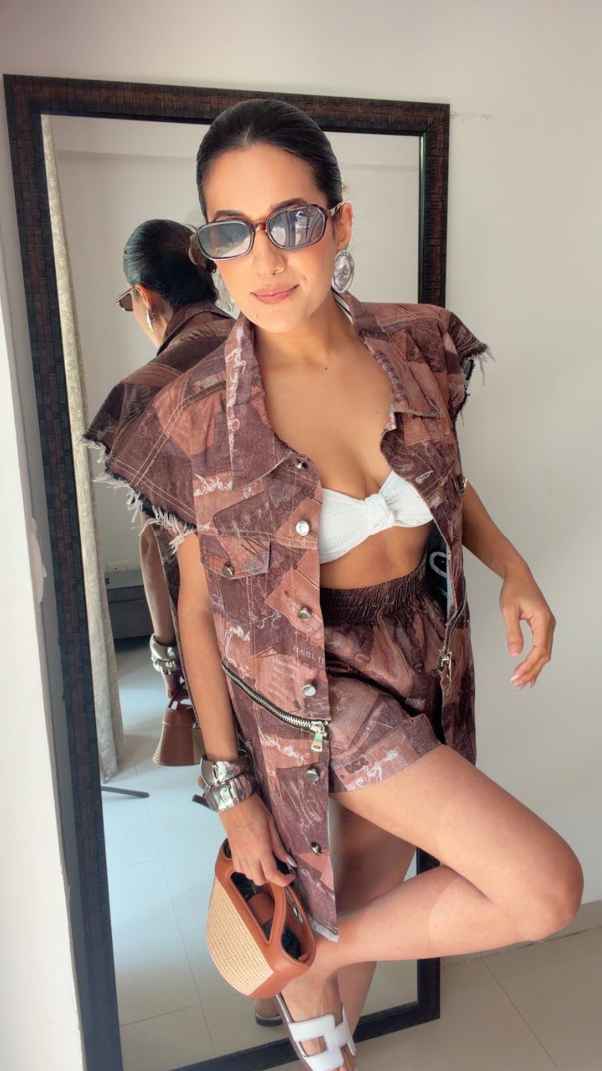 The Riviera Denim Co-ord Set