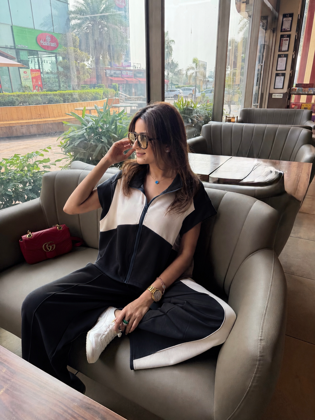 Relaxed Cap sleeves Lounge Set