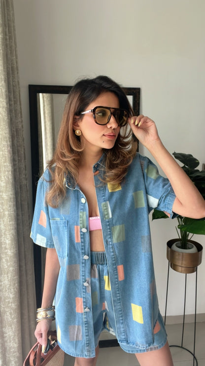 Denim Fun Co-ord Set