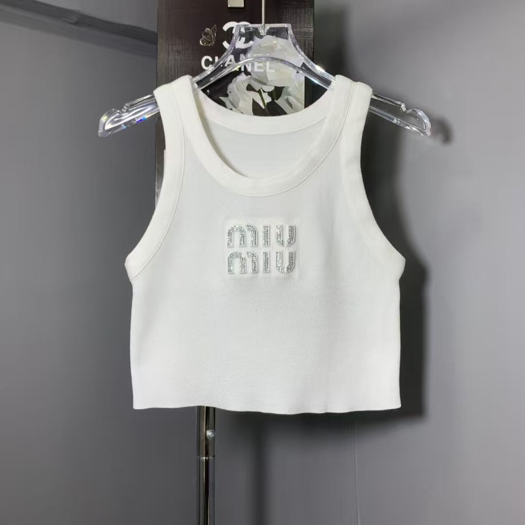 Shimmer Ribbed Crop Top