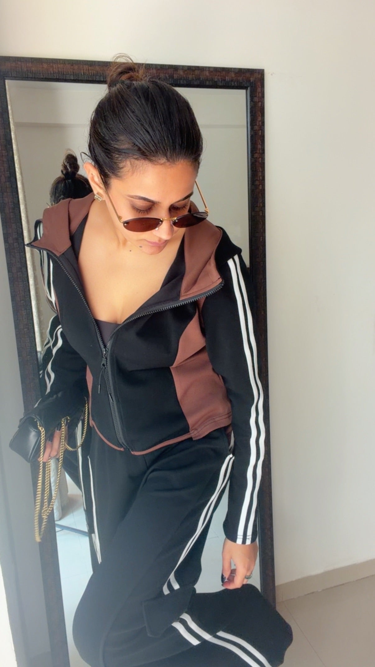 Mocha Sports Fall Lounge Set