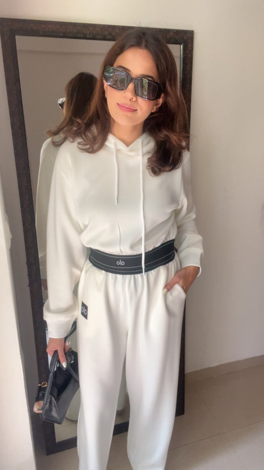 Waist Band Monochrome Lounge Set