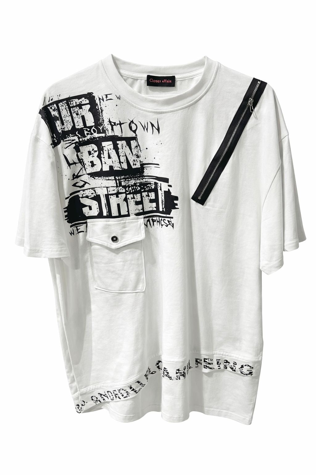 Oversized color pop Tee