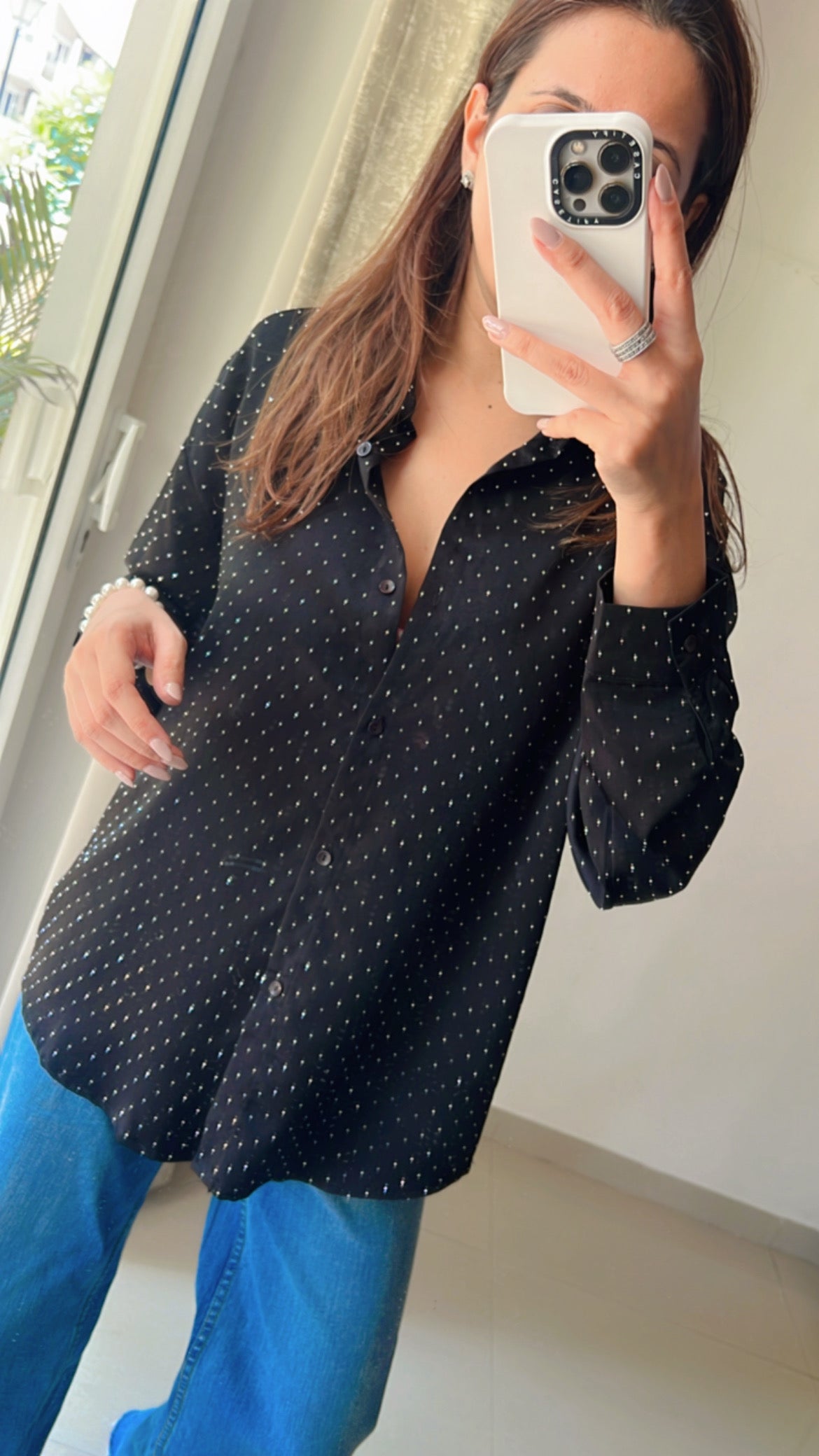 Silver Studded Shirt