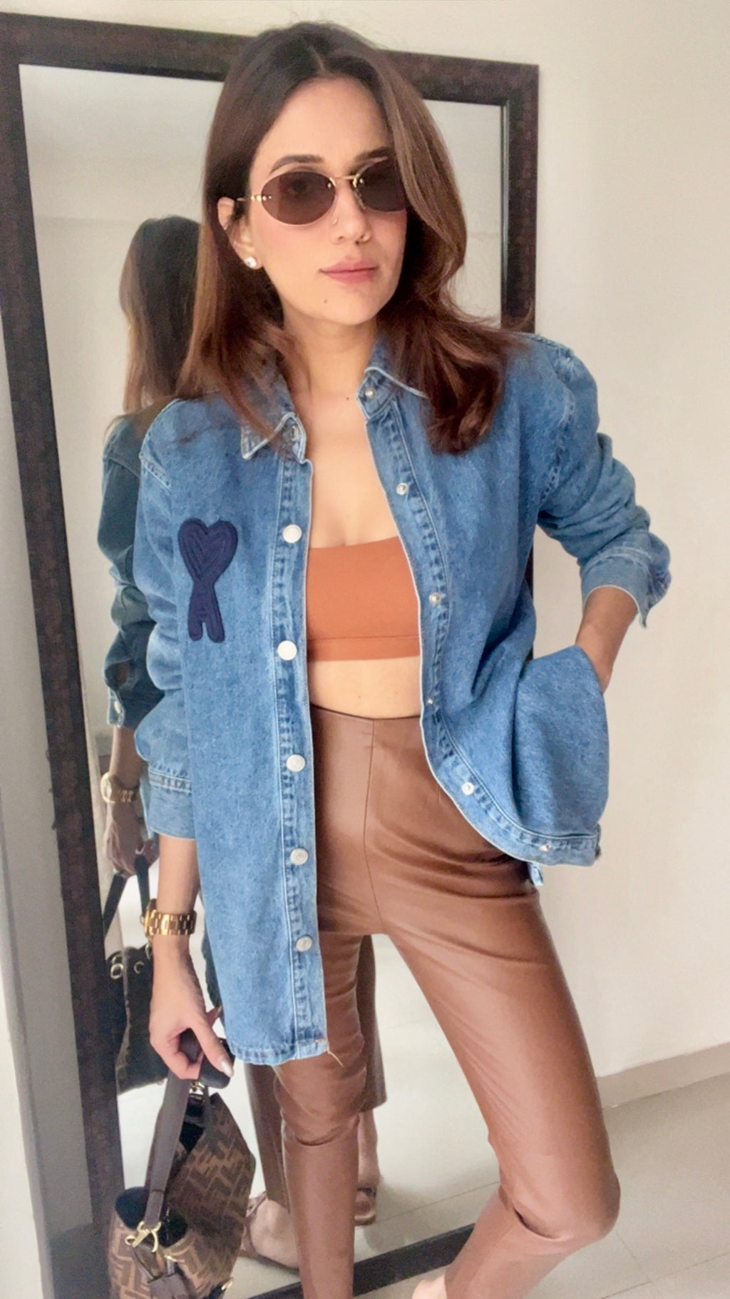 Heart Soft Denim Shirt