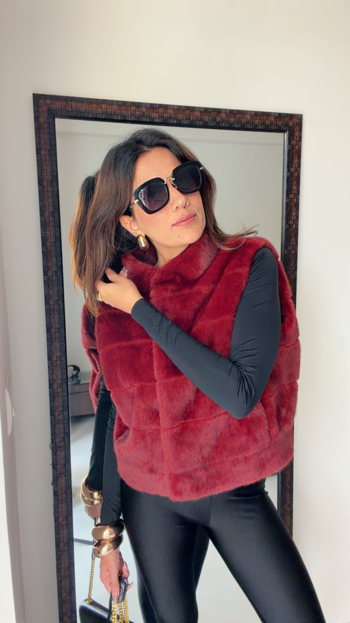 Luxe Faux Fur Fall Vest