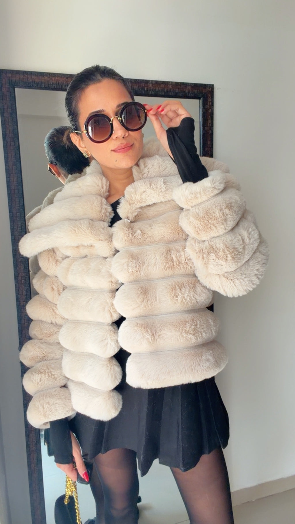 Luxe Faux Fur Fall Jacket