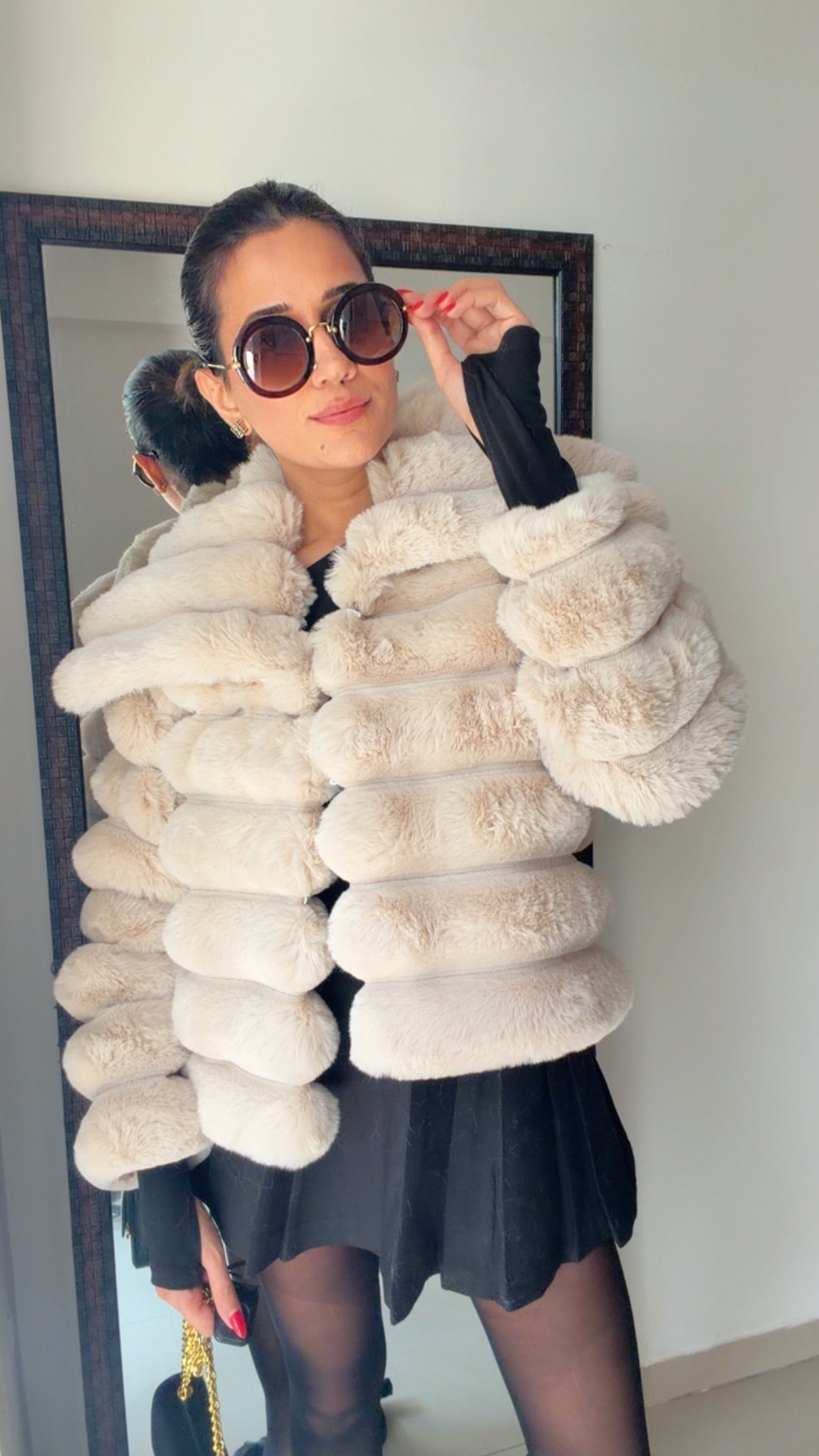 Luxe Faux Fur Fall Jacket