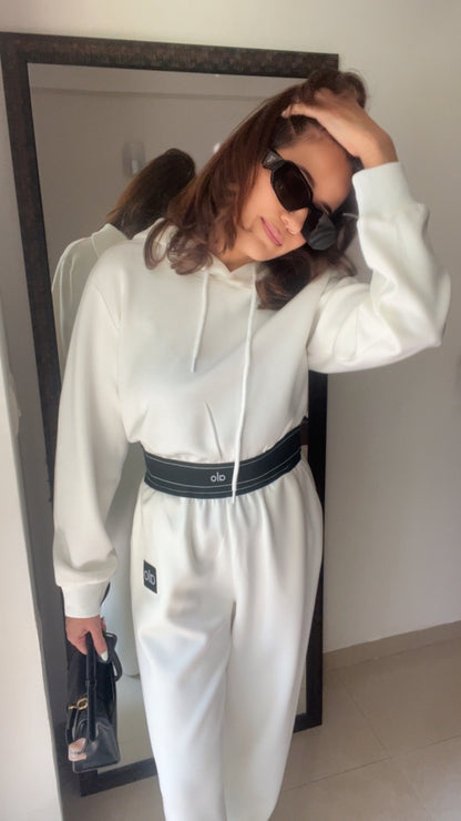 Waist Band Monochrome Lounge Set