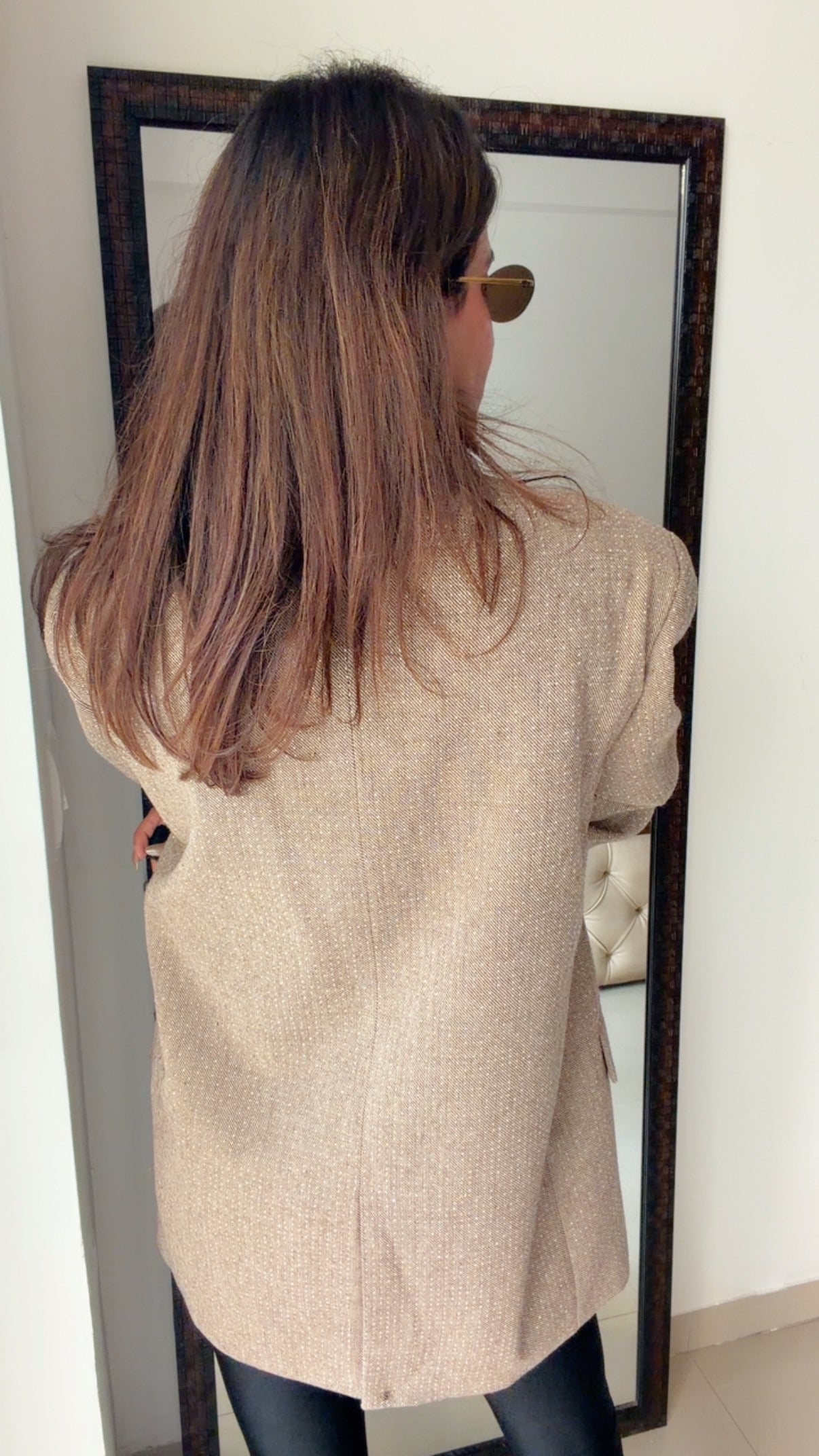 Swarovski Studded Fall Coat