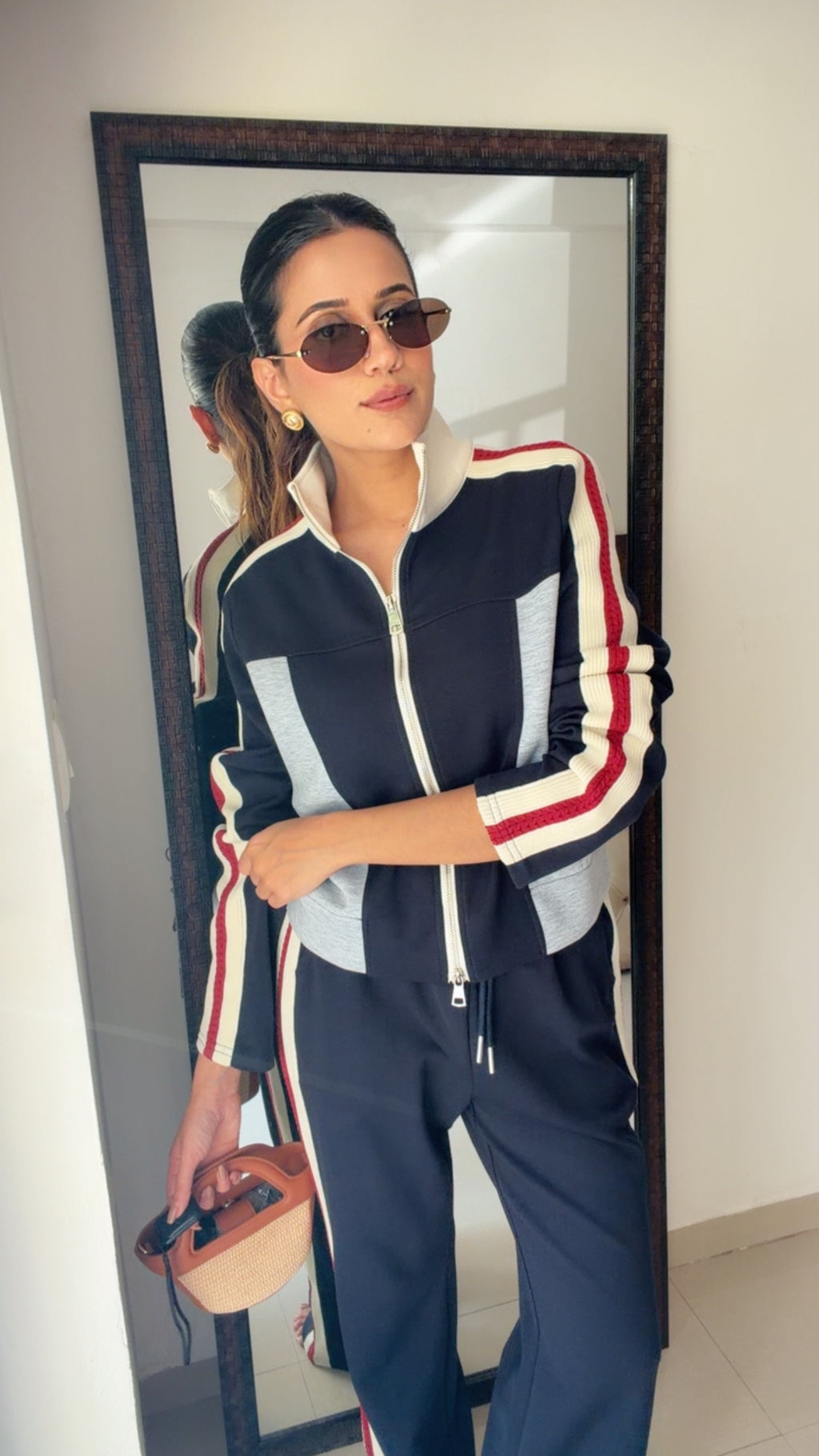 Relaxed fit striped Lounge Set