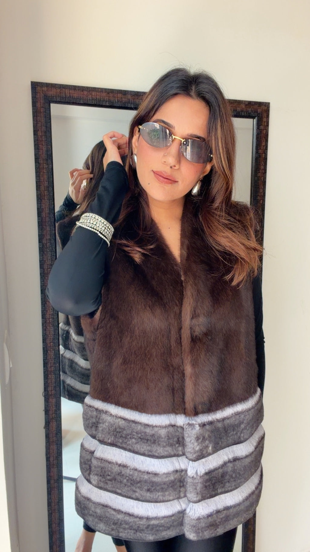 Luxe Faux Fur Fall Gilet (Vest)