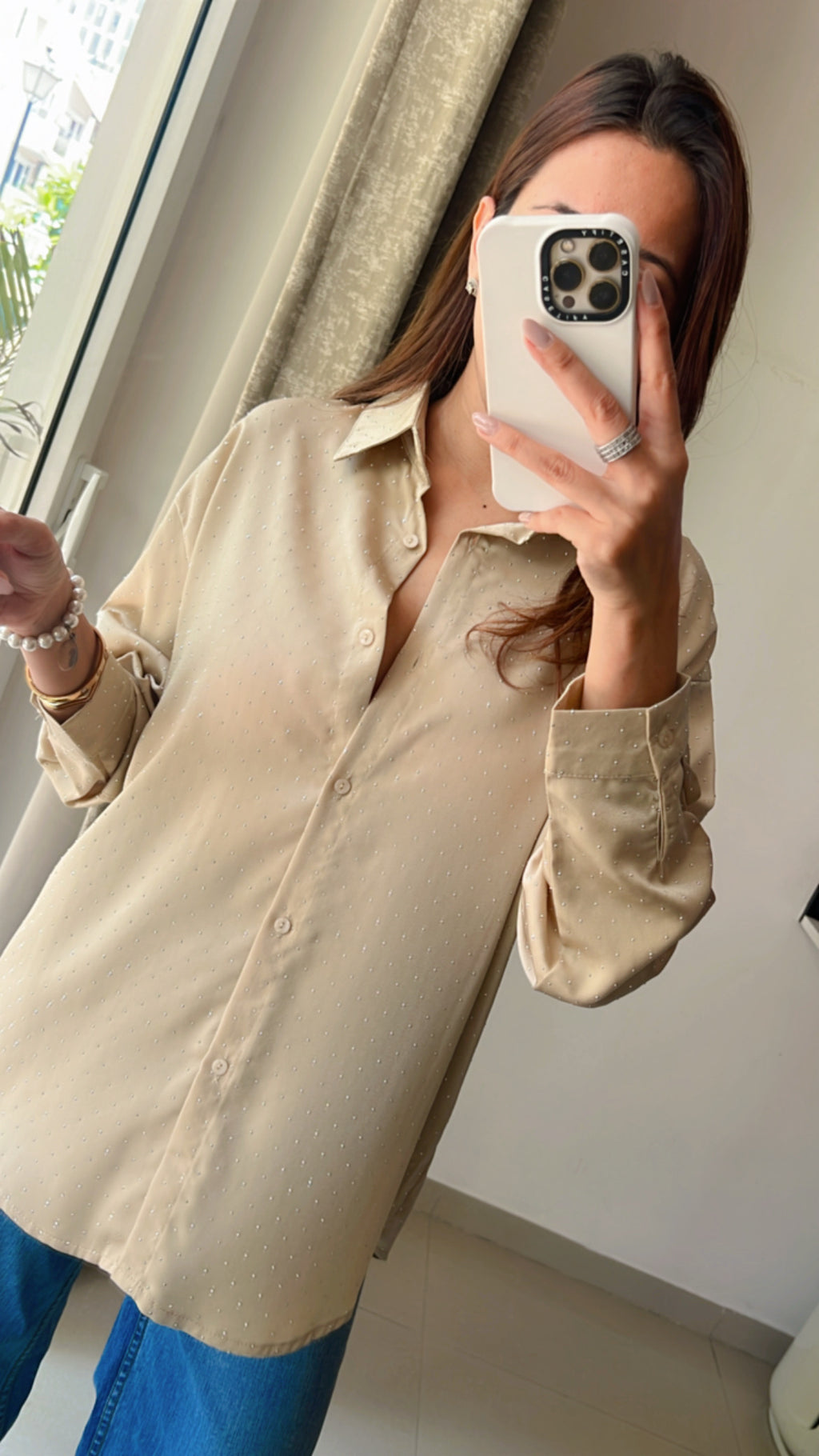 Silver Studded Shirt