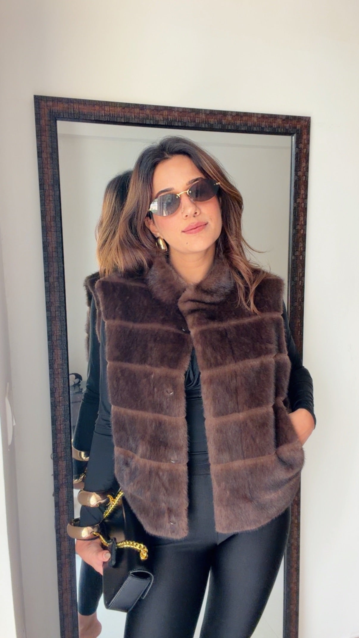 Luxe Faux Fur Fall Vest
