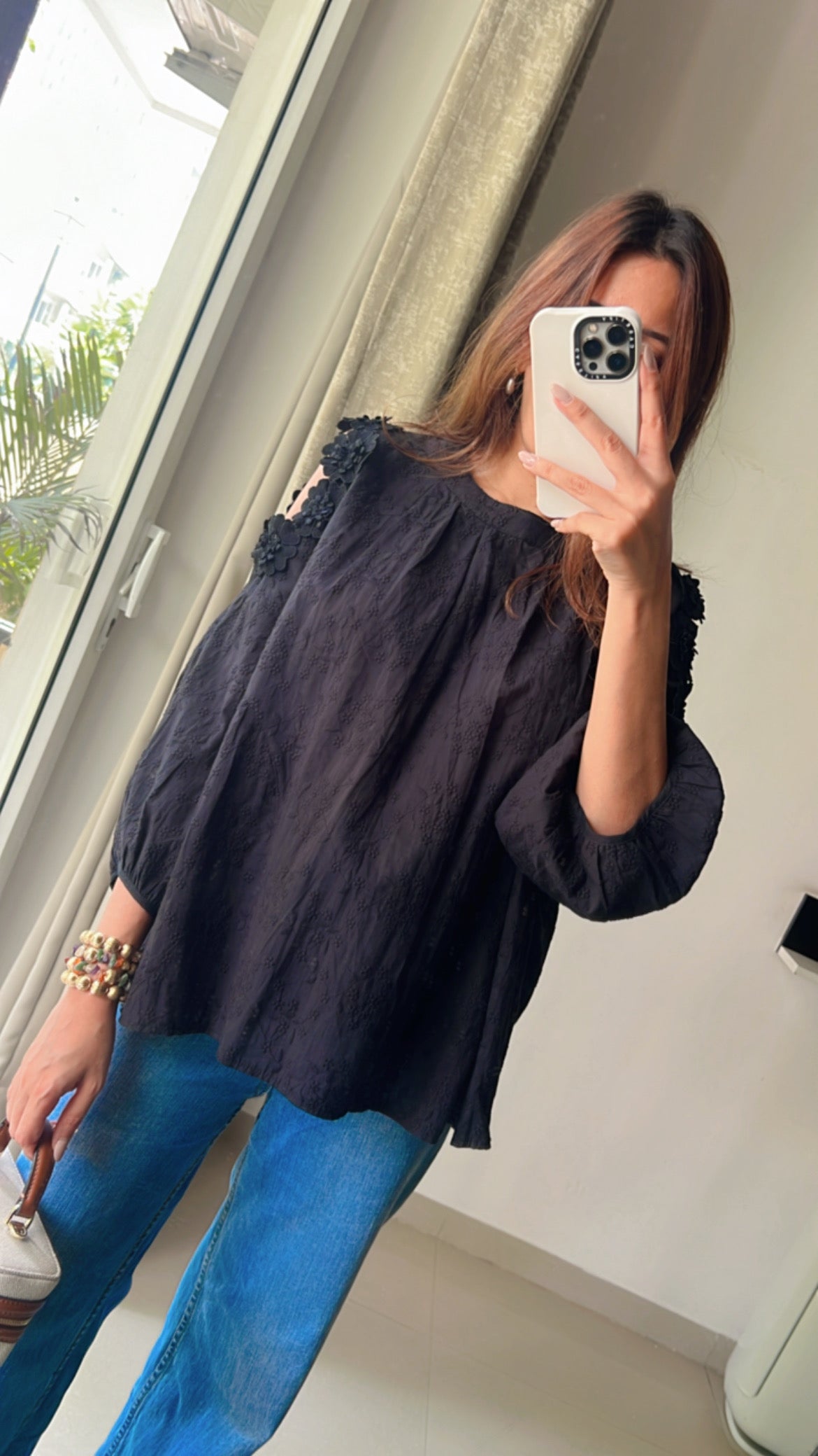 Shoulder Cut Out Top
