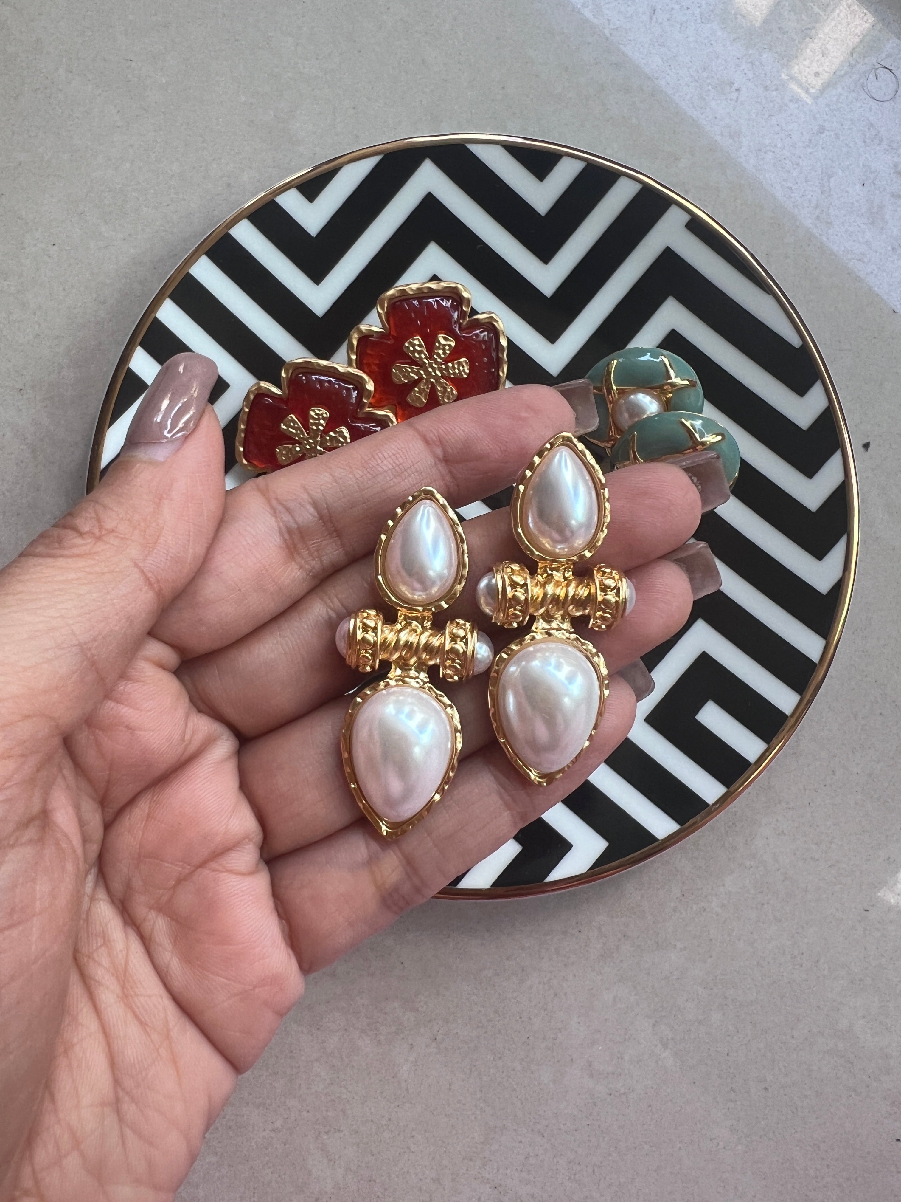 Pearl Drop Earrings