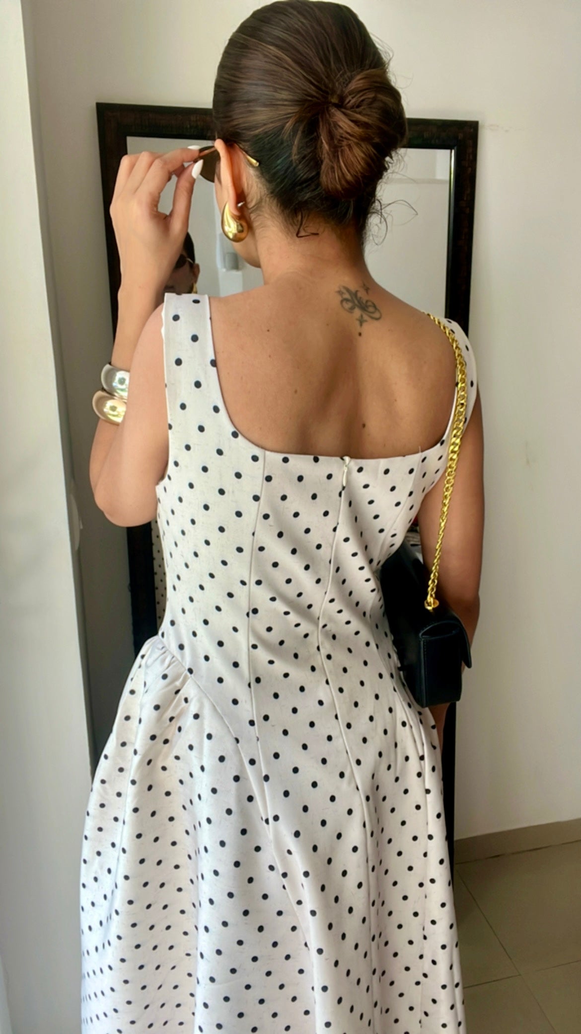 Polka Grace Voluminous Dress