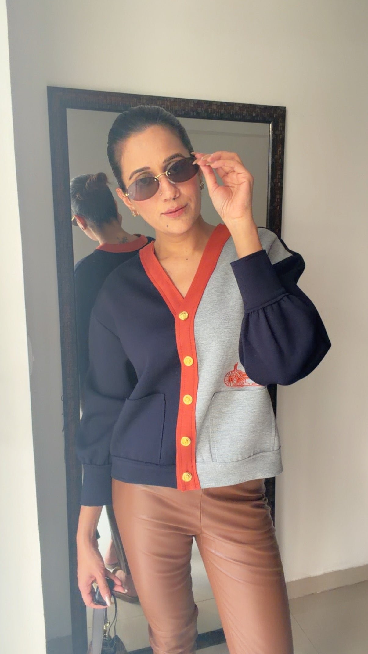 Colorblock Comfort Fall Cardigan