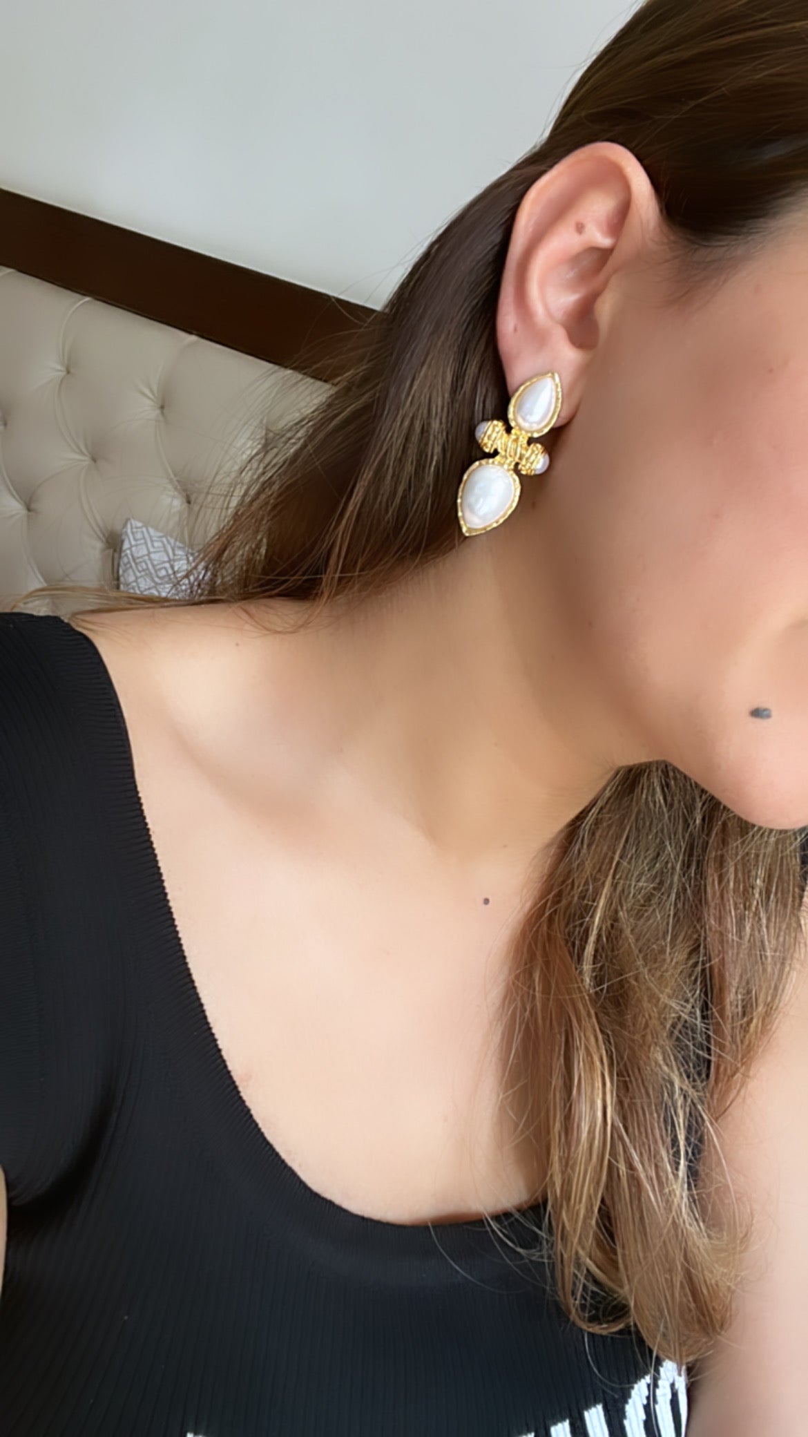 Pearl Drop Earrings