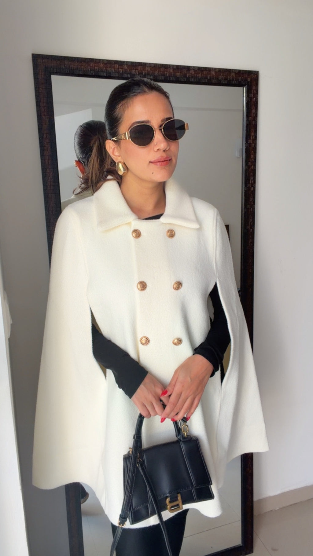 Classic Fall Cape Jacket