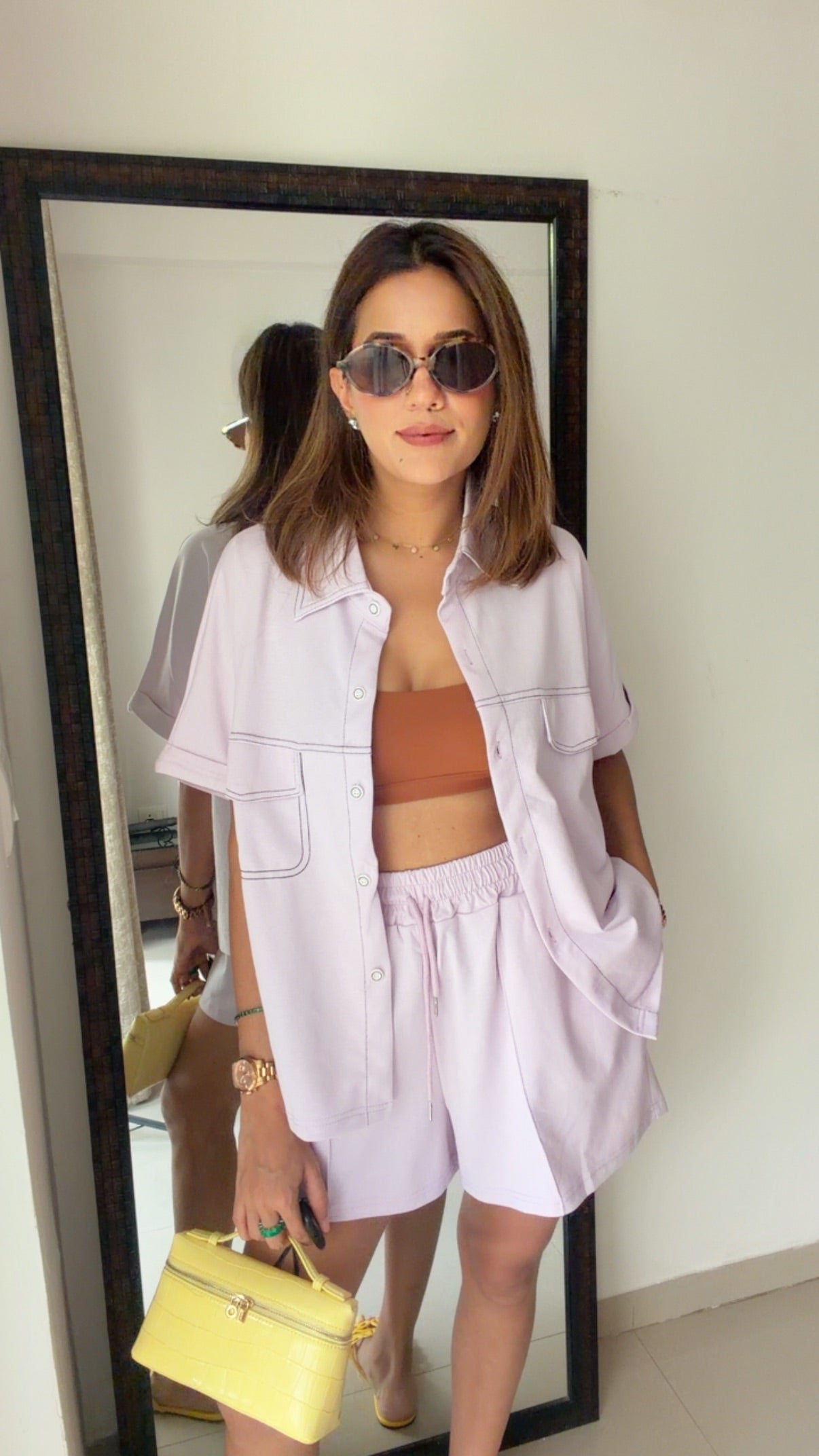 Box fit Shorts Co-Ord Set