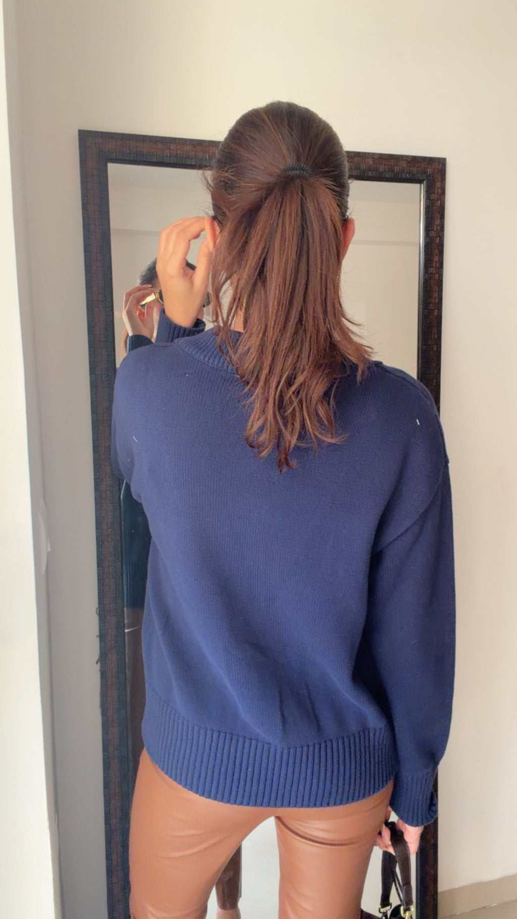 Heart Ribbed Fall Cardigan