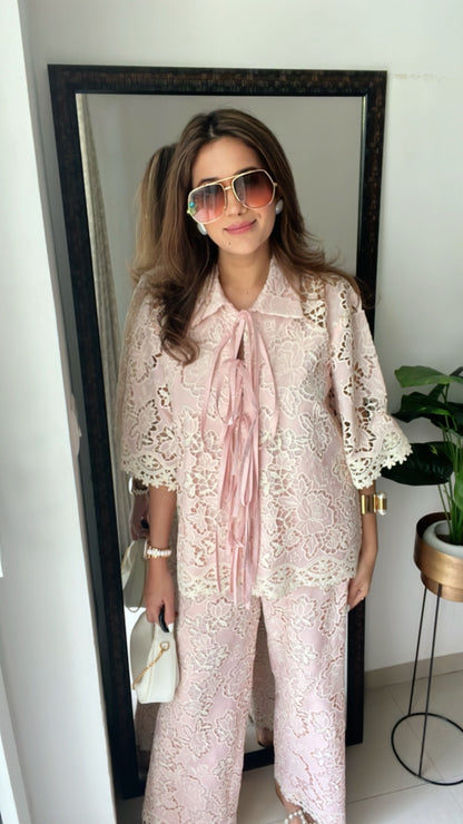 Dusty Pink Tie Knot Co-ord