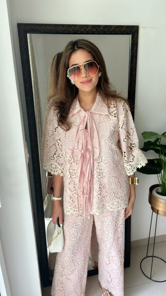 Dusty Pink Tie Knot Co-ord