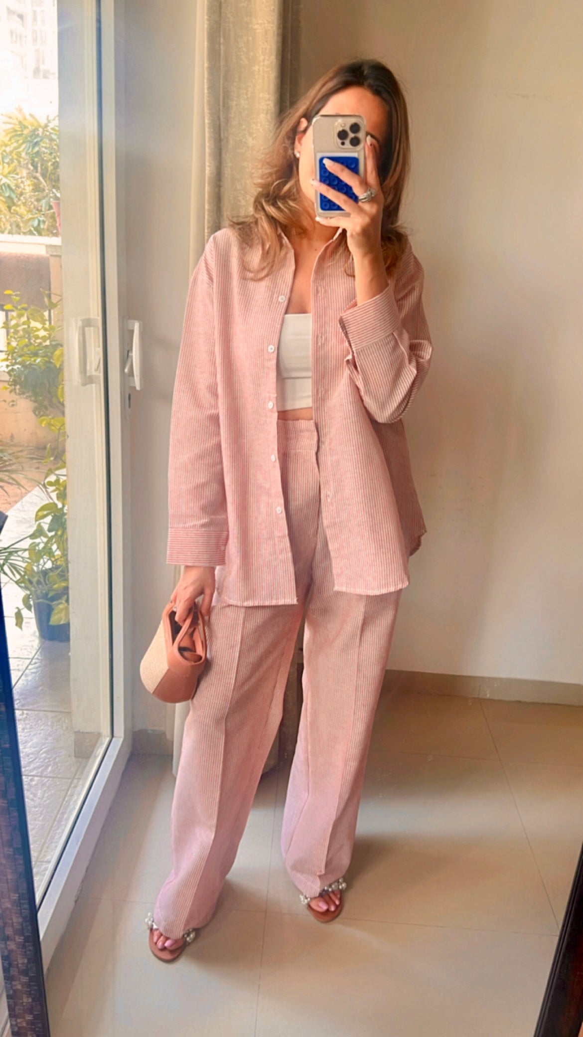 Hailey Pin Stripe Co-ord Set
