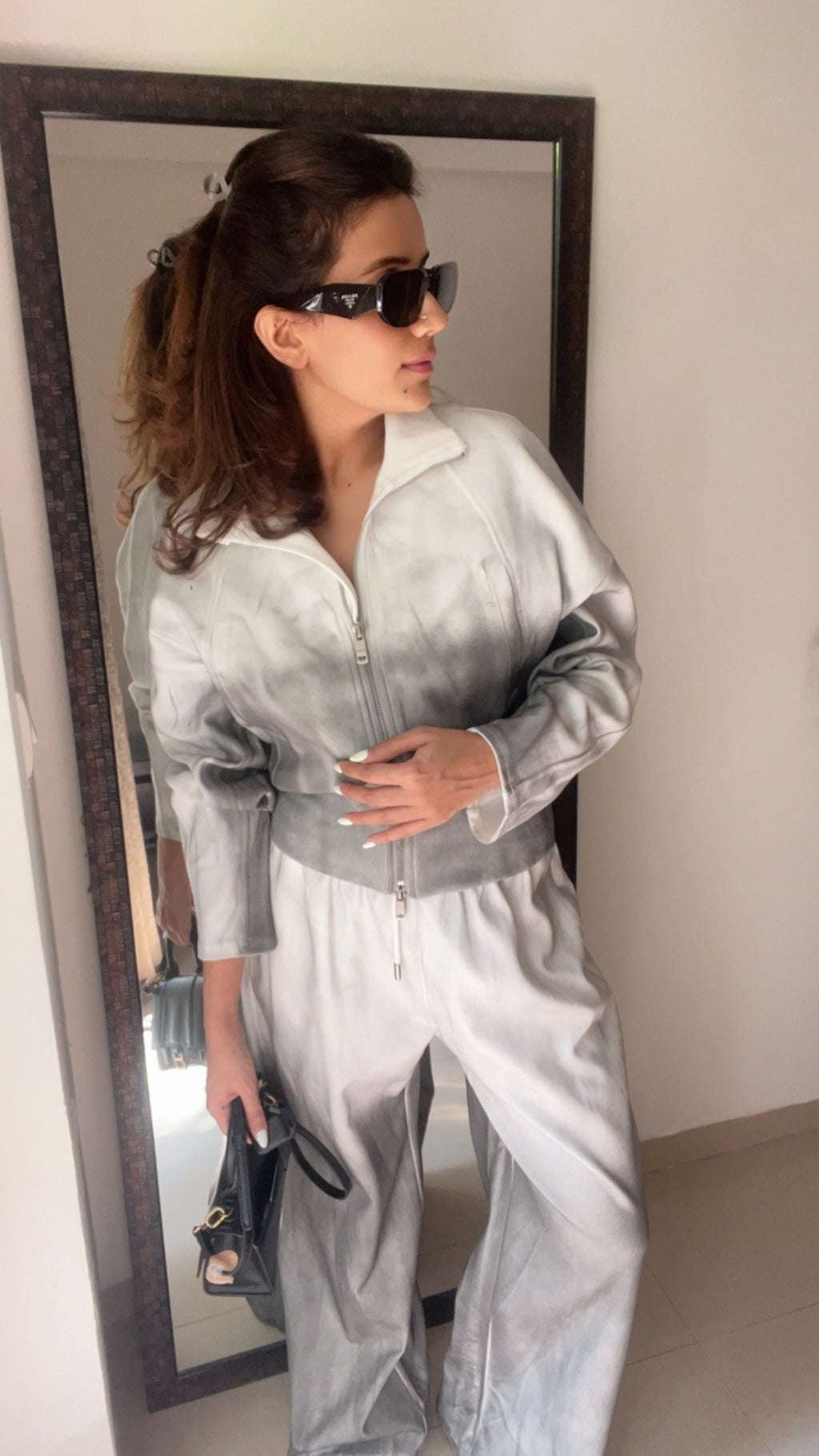 Ombre Denim Relaxed Lounge Set
