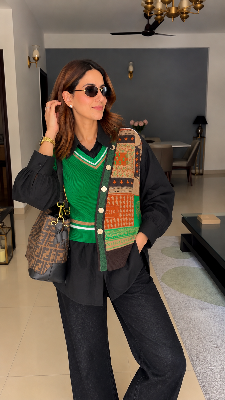 Knit Poplin Fall Shirt