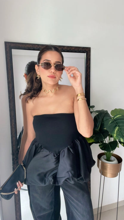Flounce Statement Top