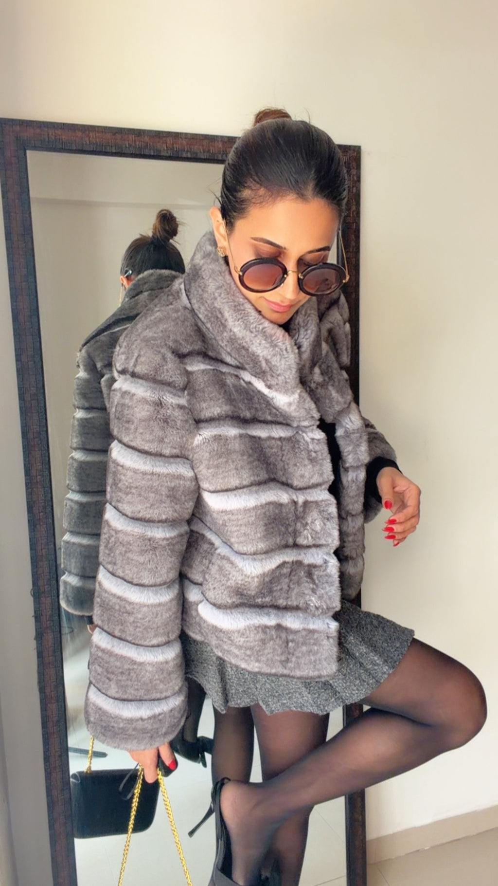 Luxe Faux Fur Fall Jacket