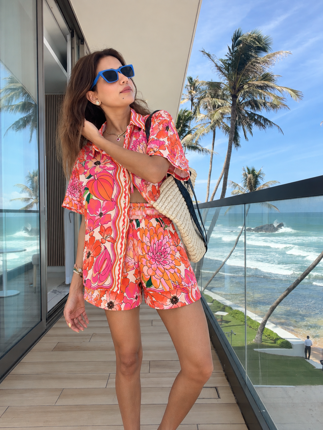 Sunset Postcard Co-ord Set