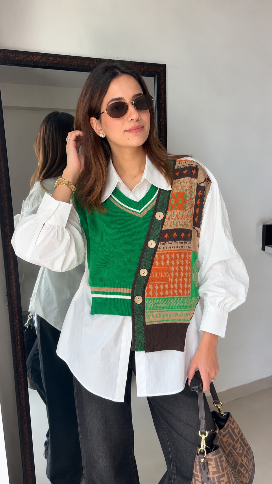 Knit Poplin Fall Shirt