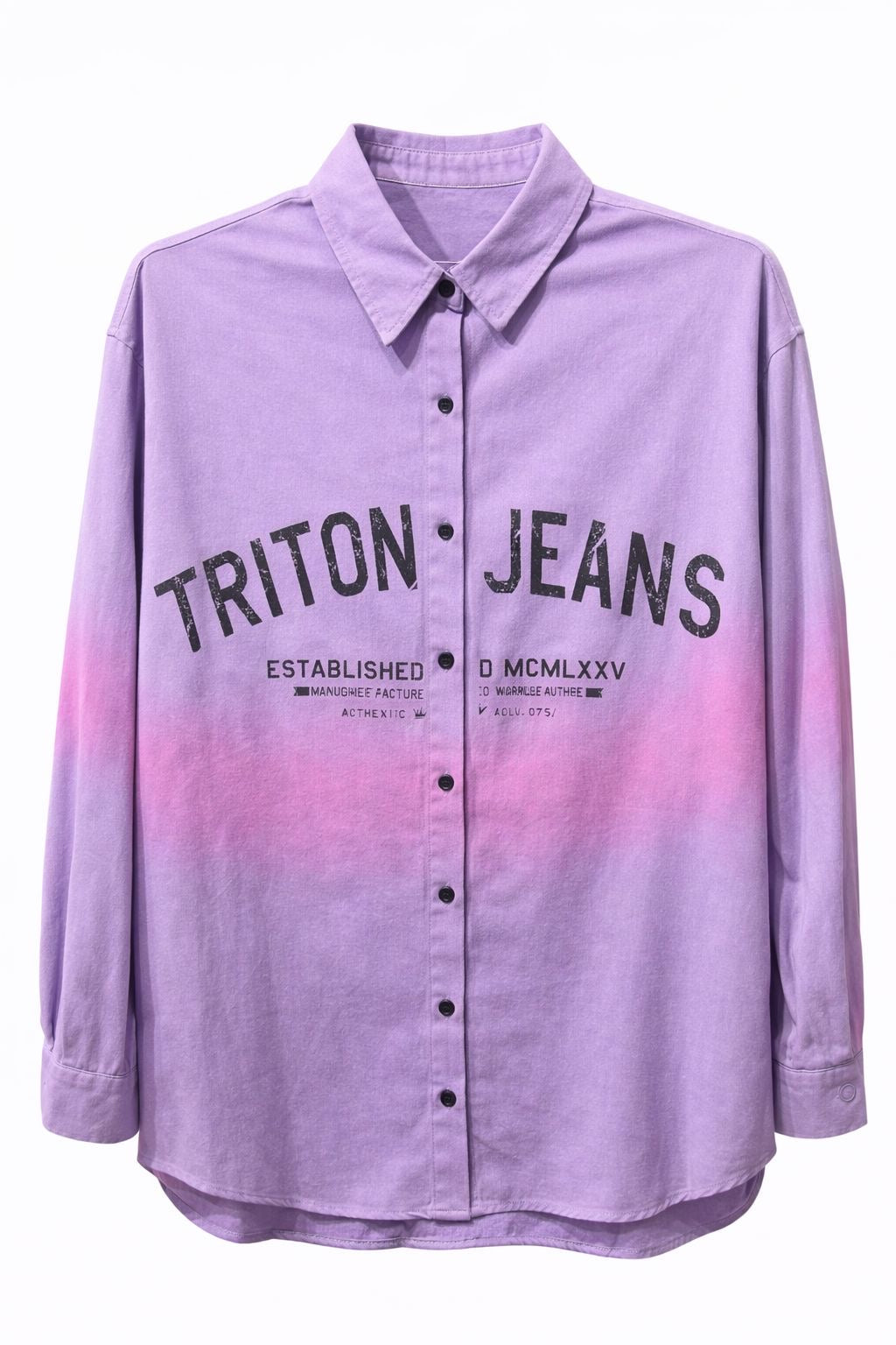 Oversized Soft Denim Shirt