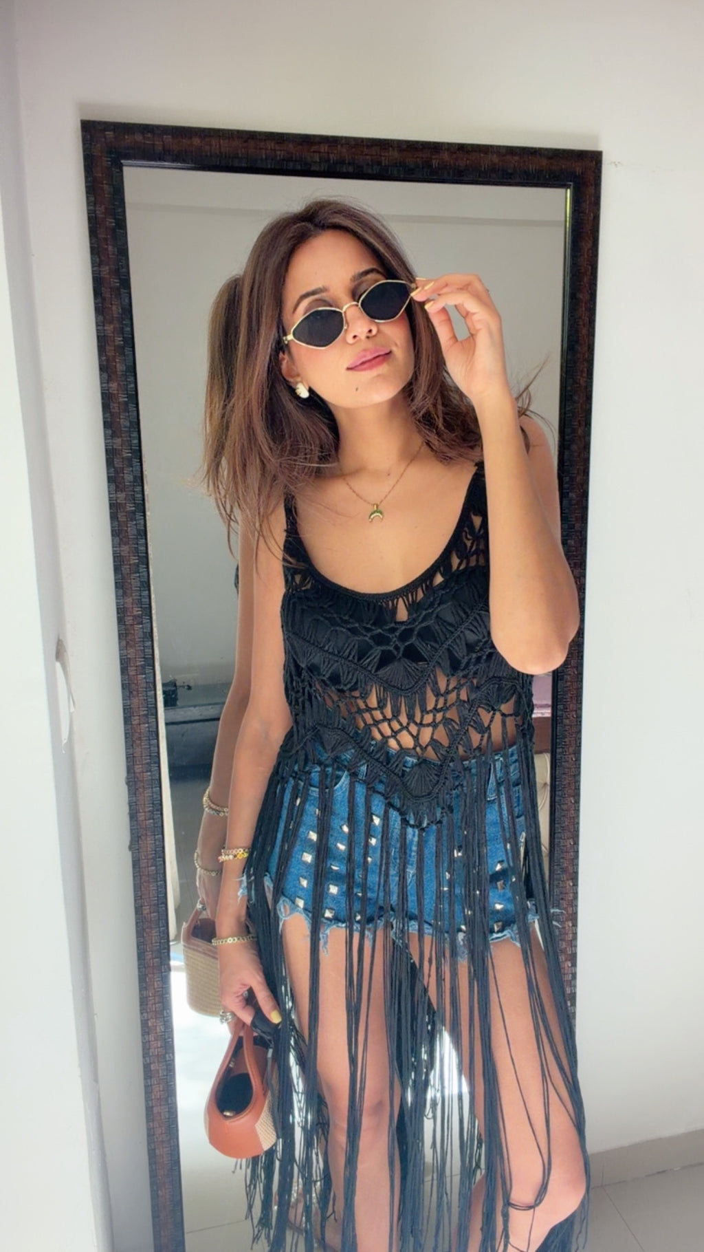 Fringe Crochet Cover Up