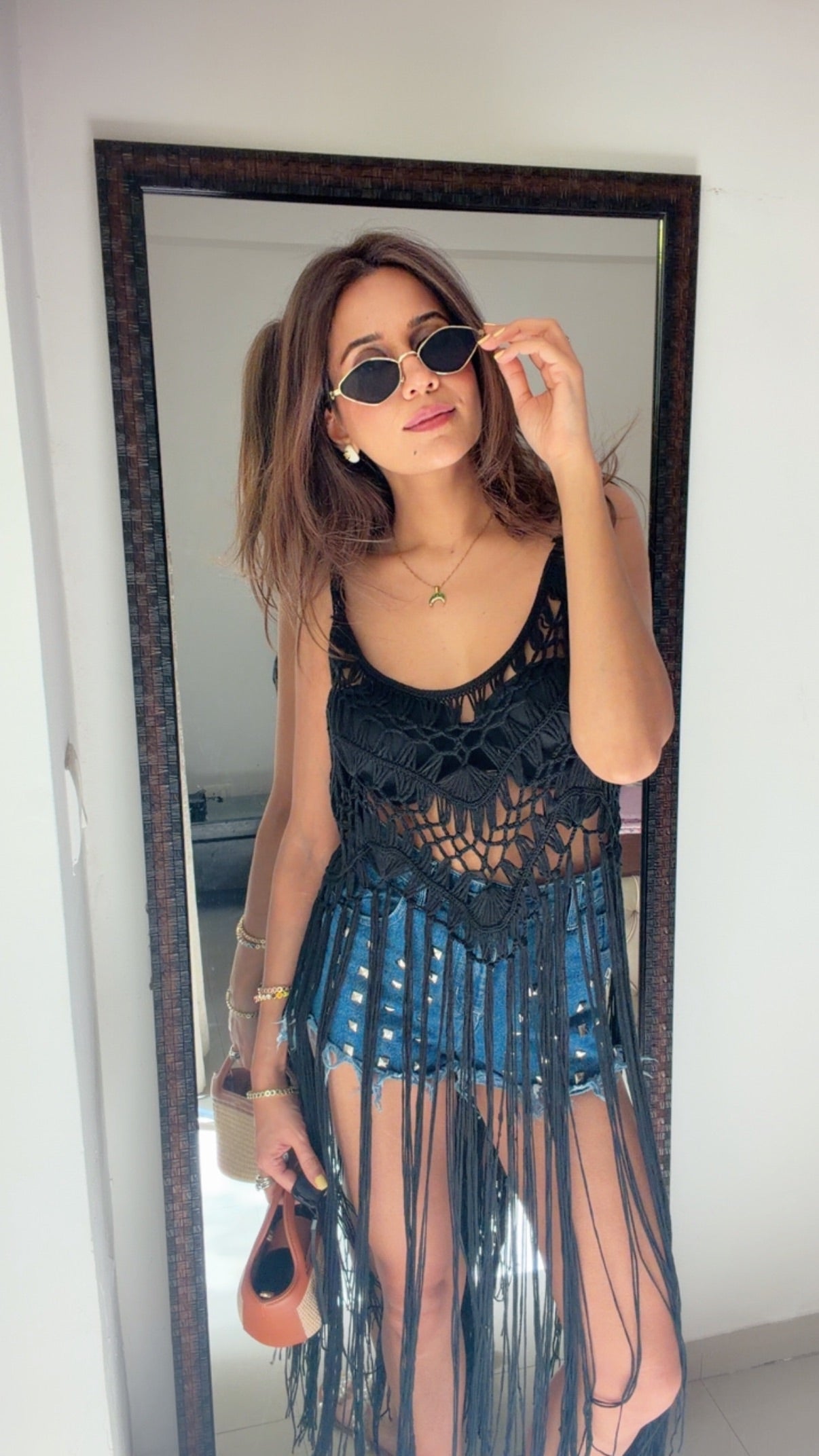 Fringe Crochet Cover Up