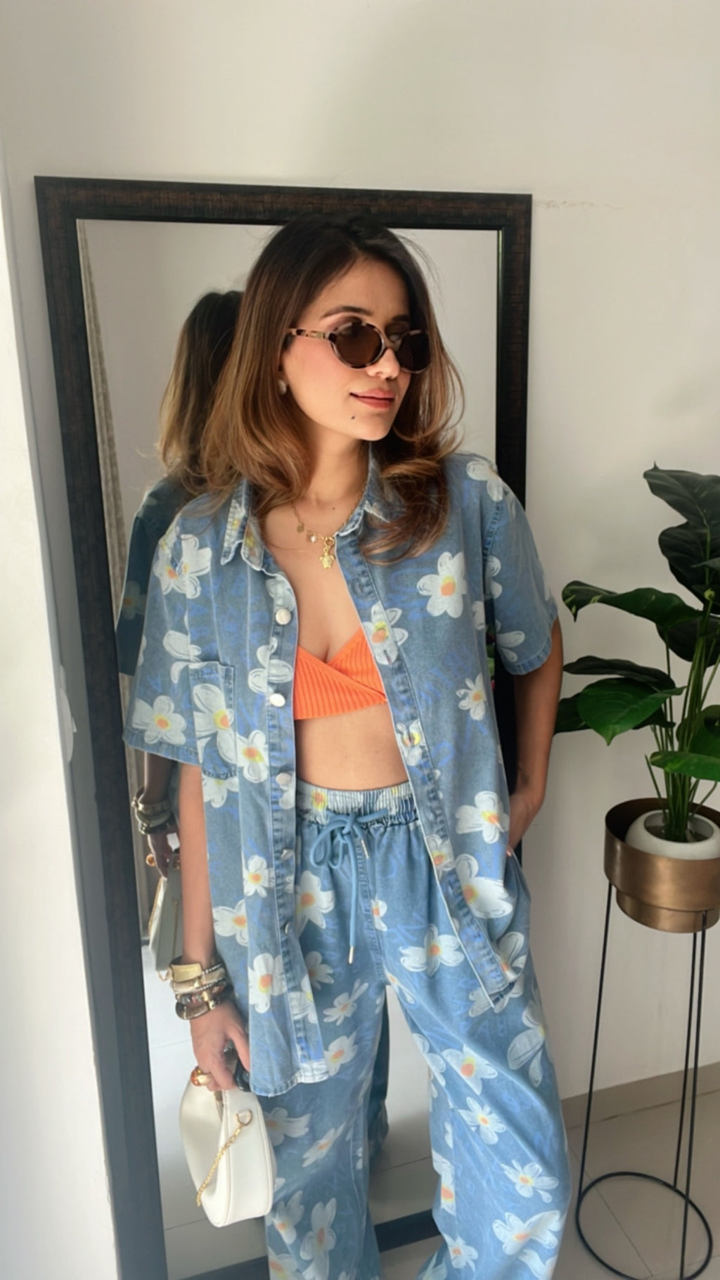 Daisy Denim Co-ord Set