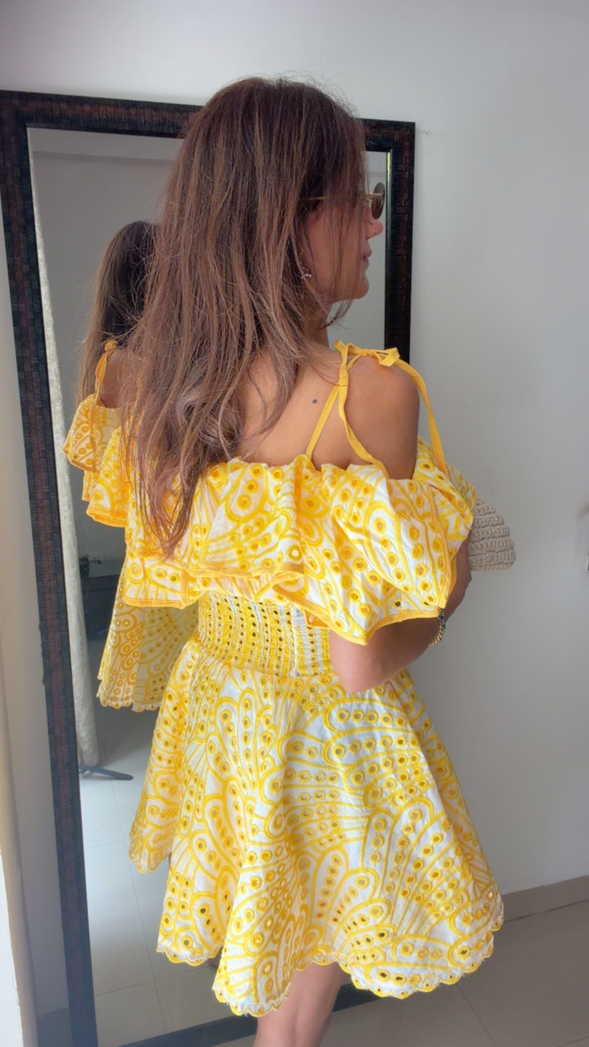Breeze Ruffle Mini Dress
