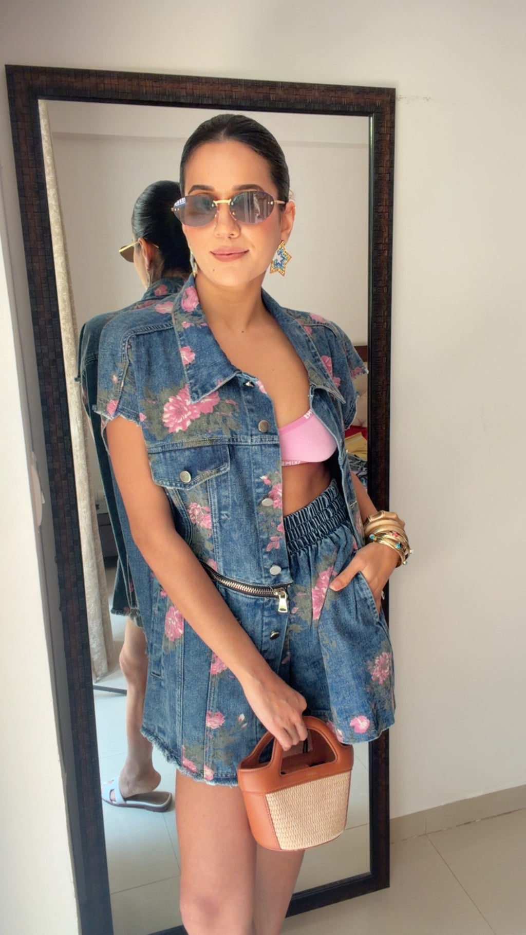 The Riviera Denim Co-ord Set