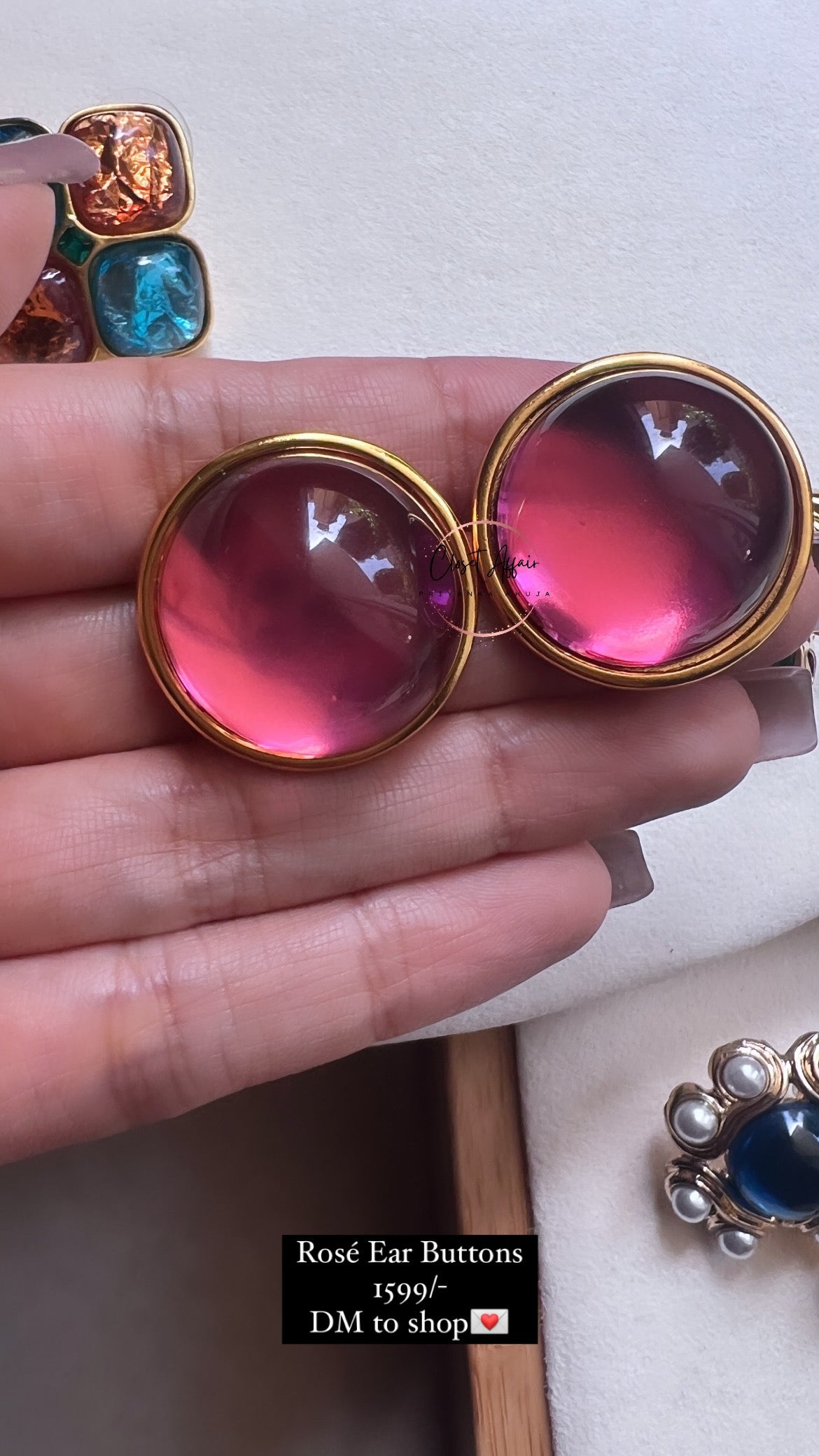 Pink Pop Earrings