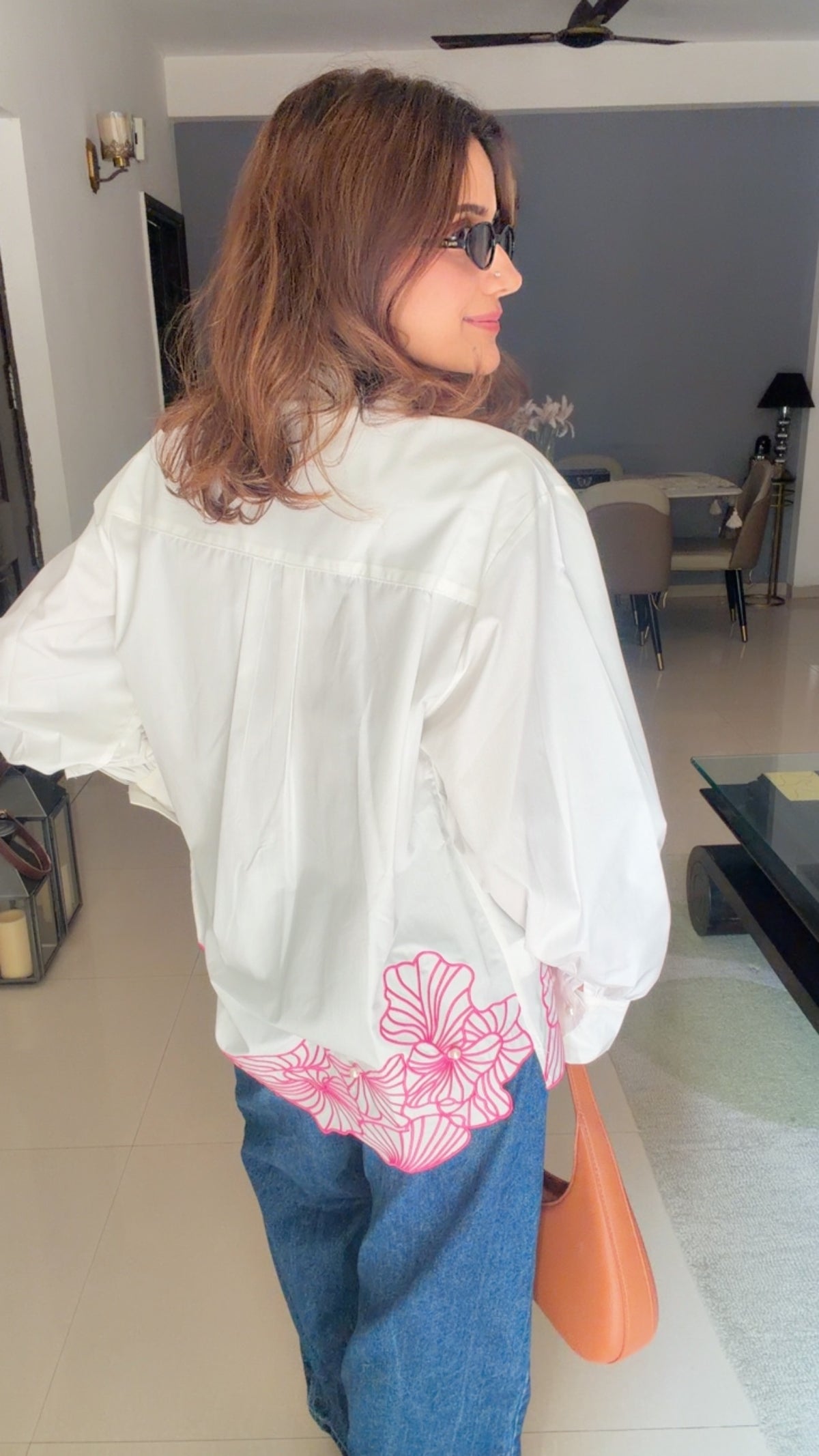 Petal Poetry Poplin Shirt