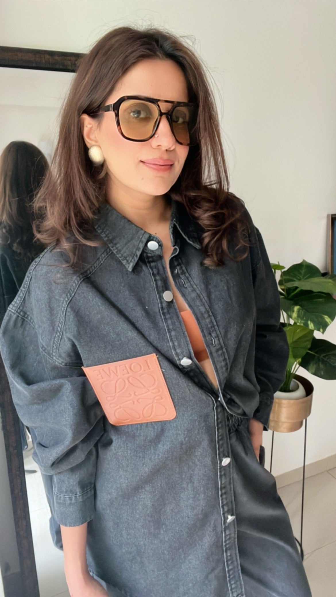 Ash Black Denim Co-ord